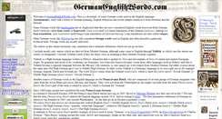 Desktop Screenshot of germanenglishwords.com